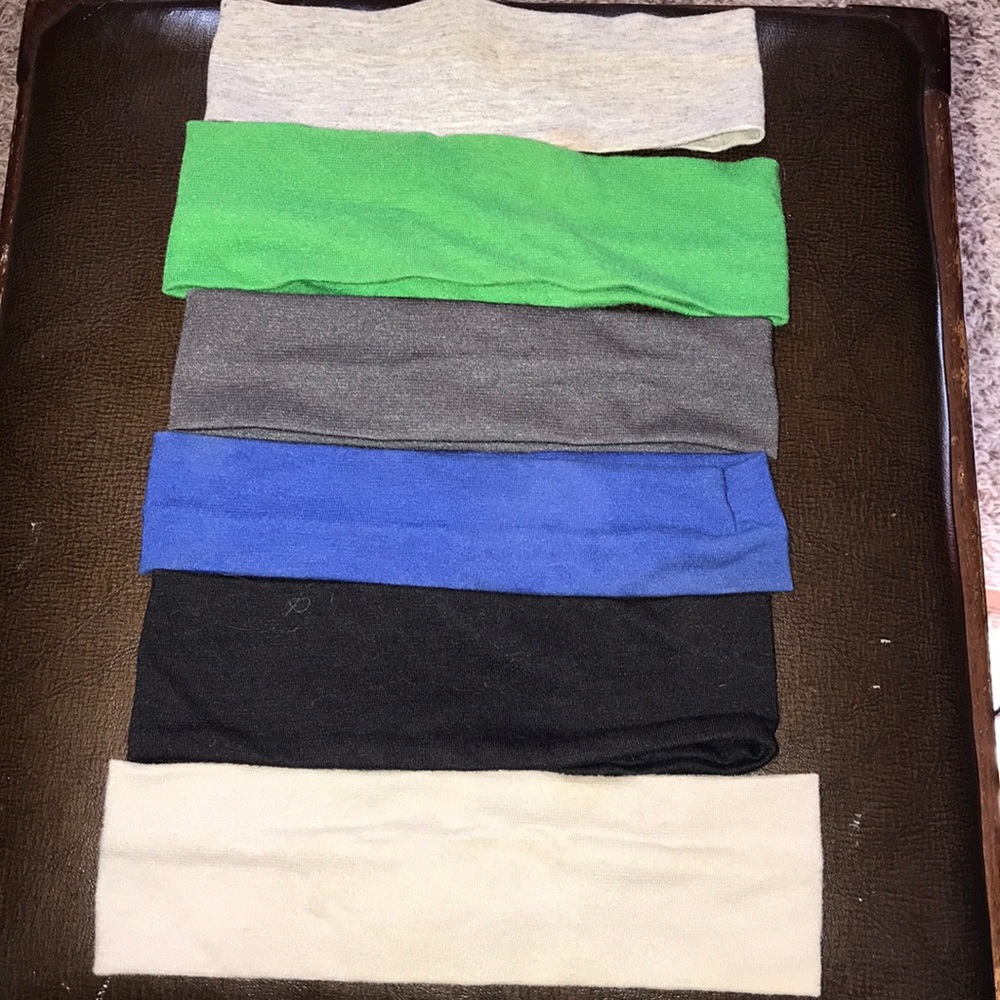 Pack of 6 Cotton Headbands